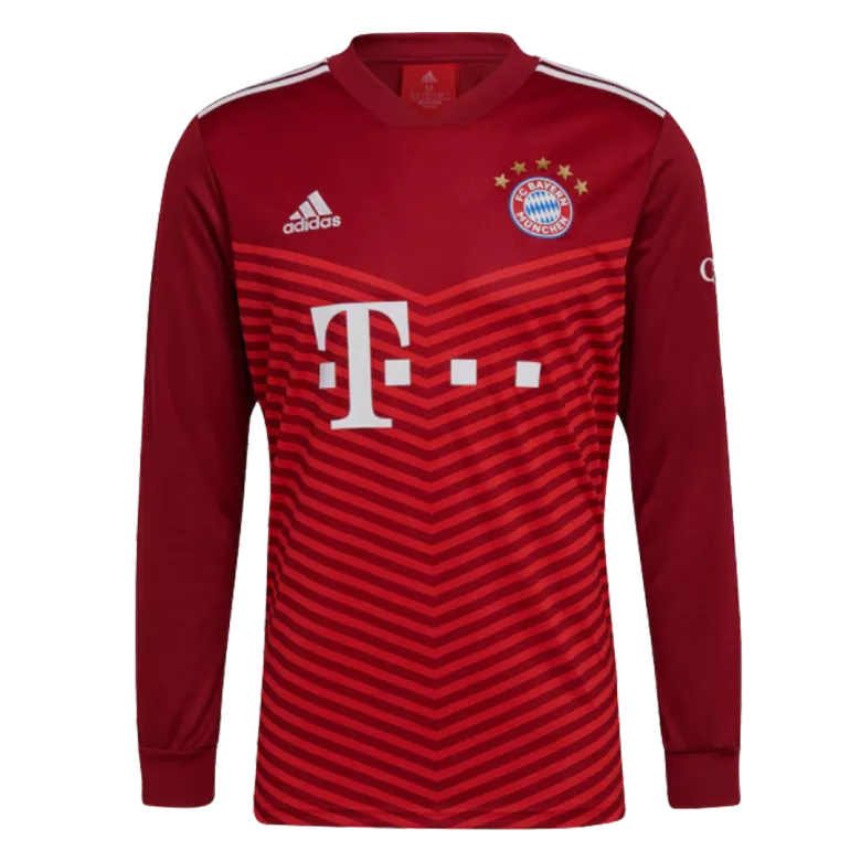 Bayern Munich Home Long Sleeve Soccer Jersey 2021/22 - vstockx