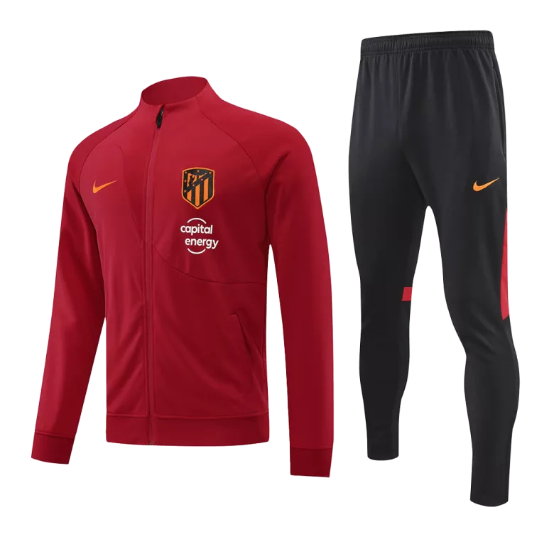 Atletico Madrid Jacket Tracksuit 2022/23 Red - vstockx