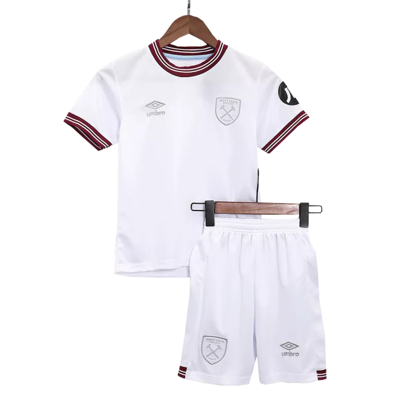 West Ham United Away Kids Soccer Jerseys Kit 2023/24 - vstockx