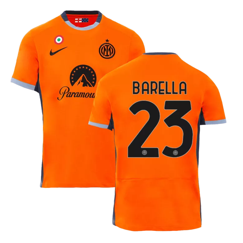 BARELLA #23 Inter Milan Third Away Soccer Jersey 2023/24 - vstockx