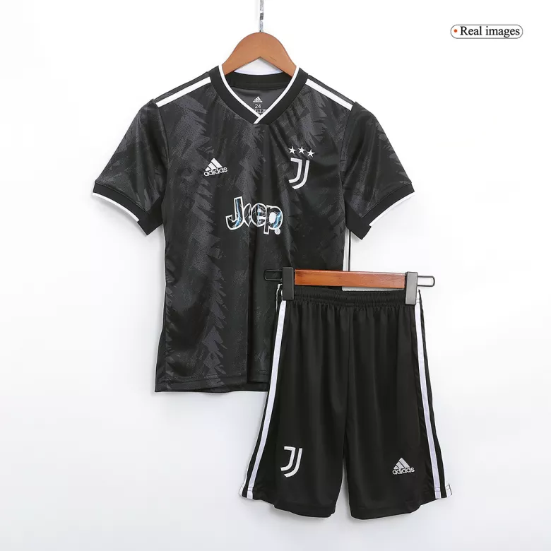 Juventus Away Kids Soccer Jerseys Kit 2022/23 - vstockx
