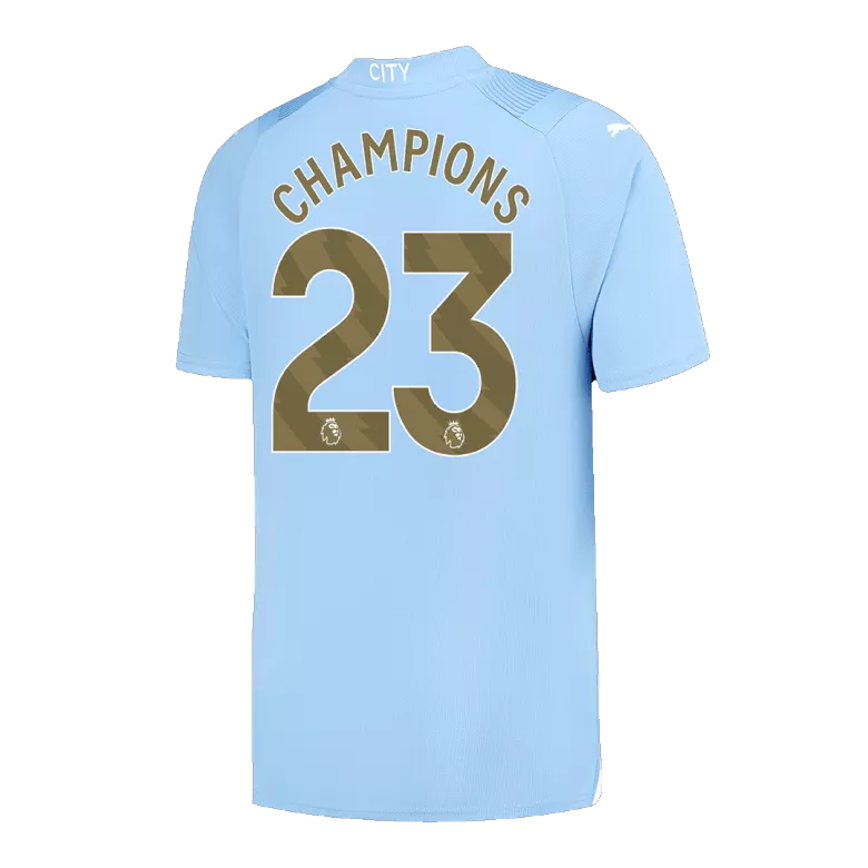CHAMPIONS #23 Manchester City Home Jersey 2023/24 - vstockx