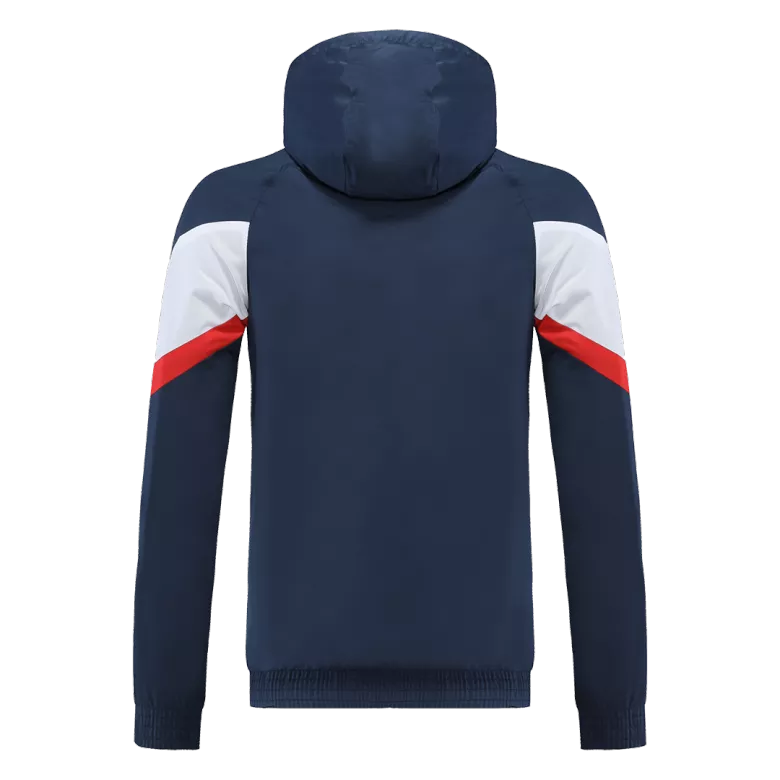 PSG Hoodie Windbreaker Jacket 2022/23 - Navy&White - vstockx