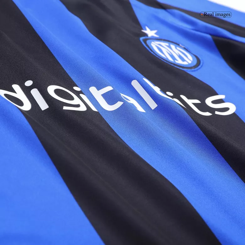 Inter Milan Home Kids Soccer Jerseys Kit 2022/23 - vstockx