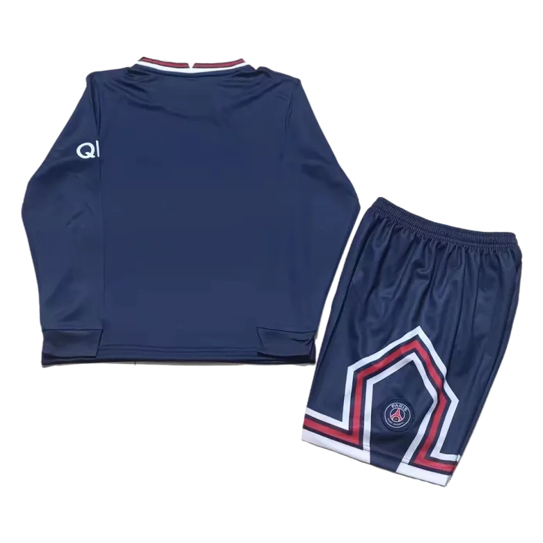 PSG Home Long Sleeve Kit 2021/22 By Jordan Kids - vstockx