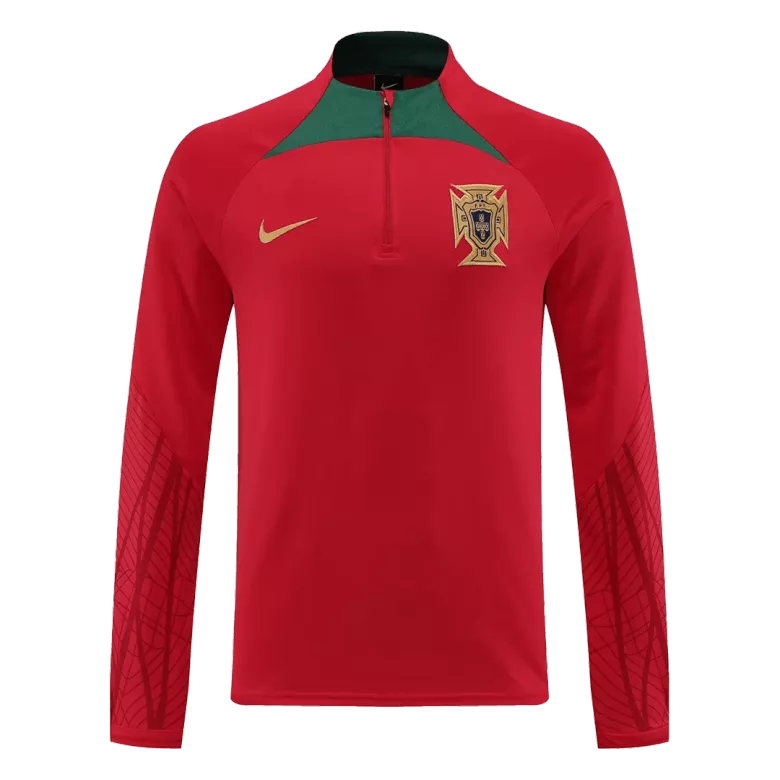 Portugal 1/4 Zip Tracksuit 2022 Red - vstockx