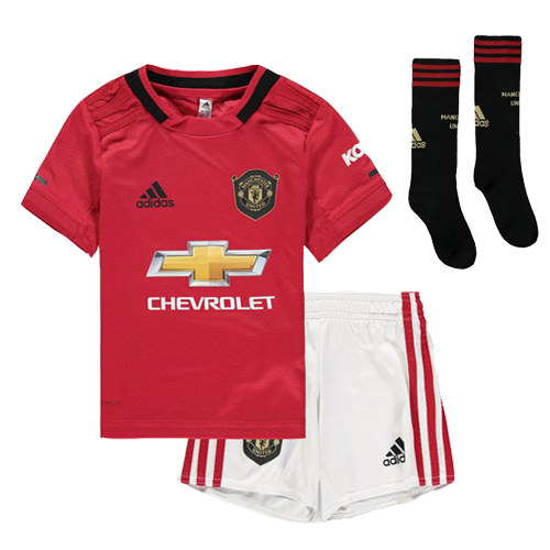 Manchester United Home Kids Soccer Jerseys Kit 2019/20 - vstockx