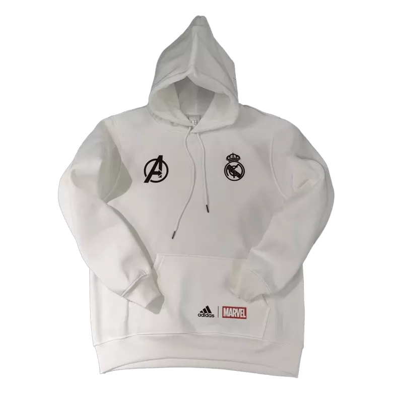 Real Madrid Sweater Hoodie 2022/23 White - vstockx