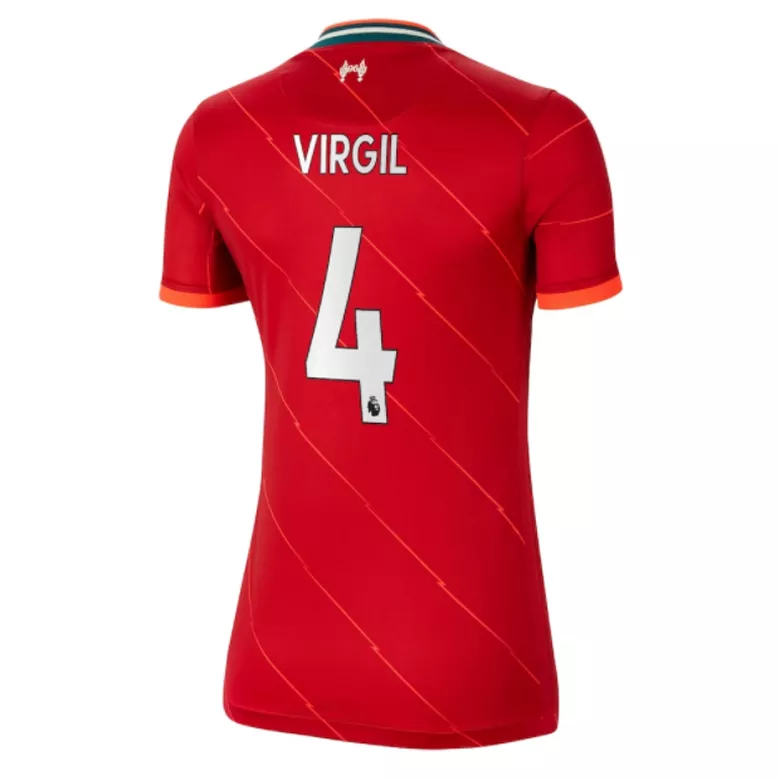 VIRGIL #4 Liverpool Home Soccer Jersey 2021/22 Women - vstockx