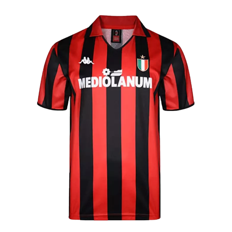 Vintage Soccer Jersey AC Milan Home 1988/89 - vstockx