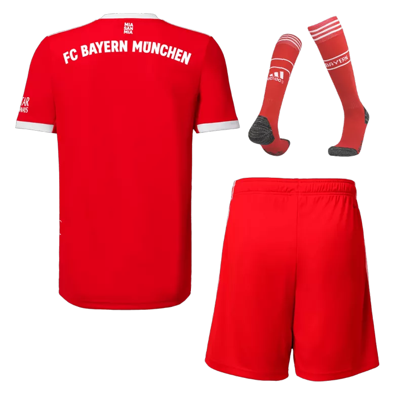 Bayern Munich Home Kids Soccer Jerseys Full Kit 2022/23 - vstockx