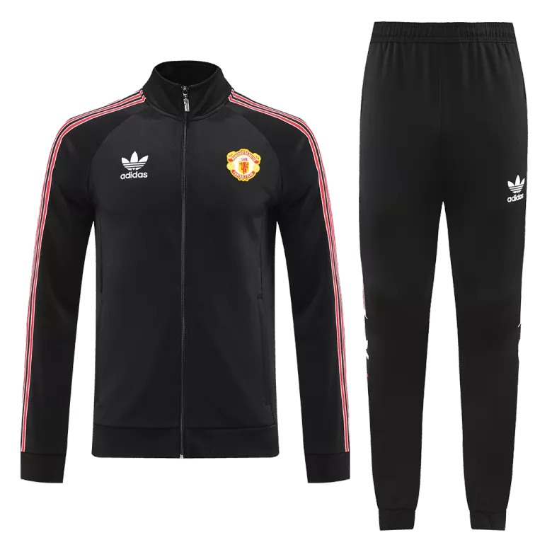 Manchester United Tracksuit 2022/23 Black - vstockx