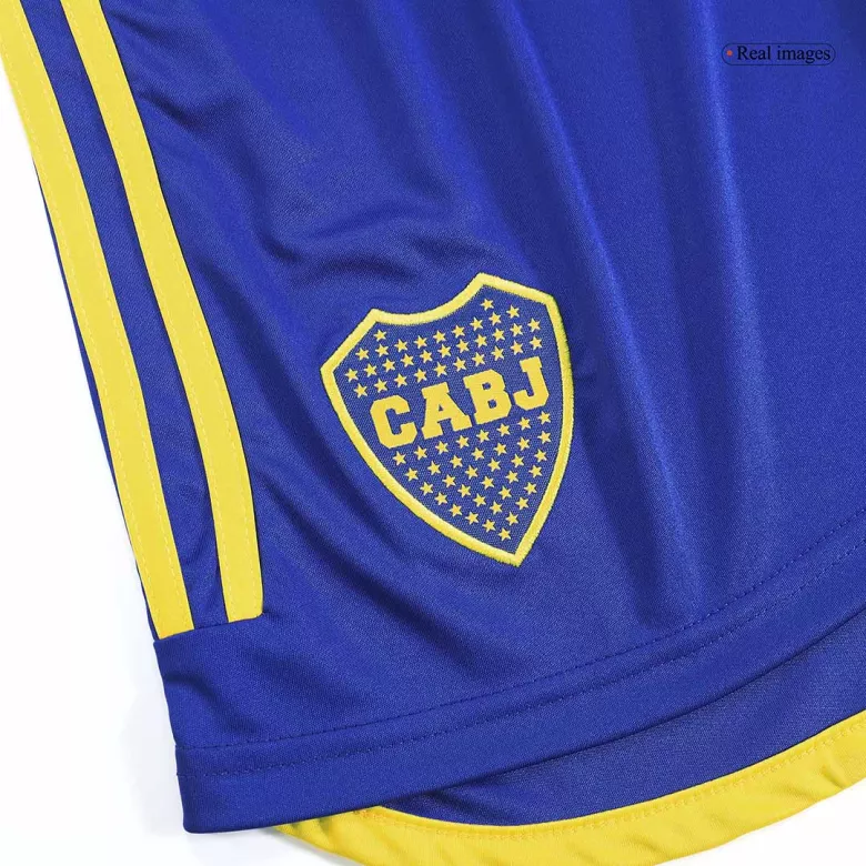 Boca Juniors Home Soccer Shorts 2023/24 - vstockx