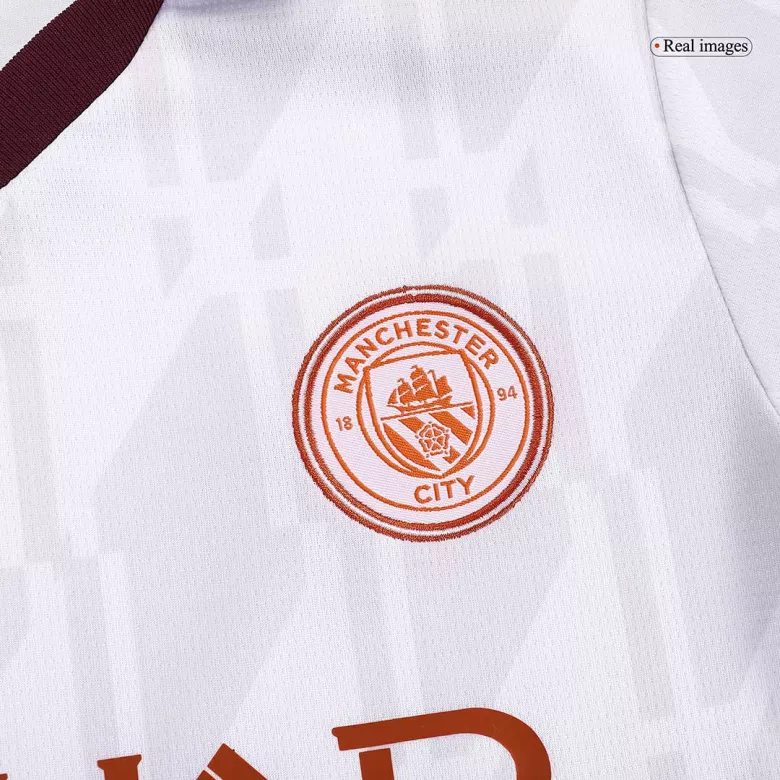 Kids Manchester City Away Soccer Jersey 2023/24 - Discount - vstockx