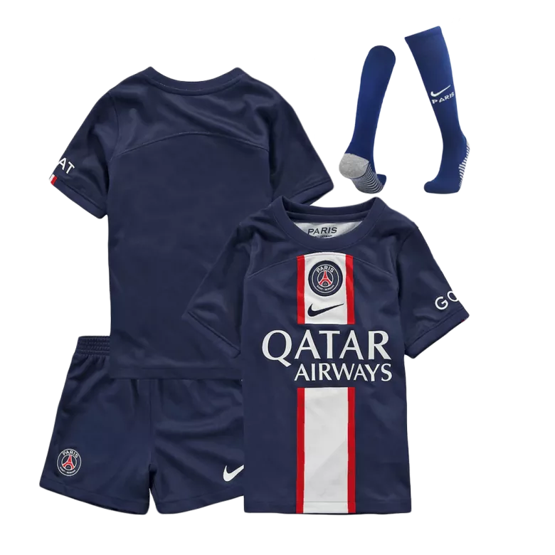 PSG Home Kids Soccer Jerseys Full Kit 2022/23 - vstockx