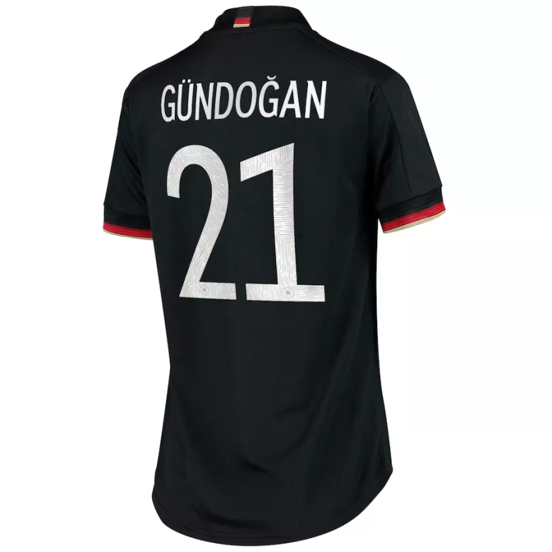 G��NDO?AN #21 Germany Away Soccer Jersey 2020/21 Women - vstockx