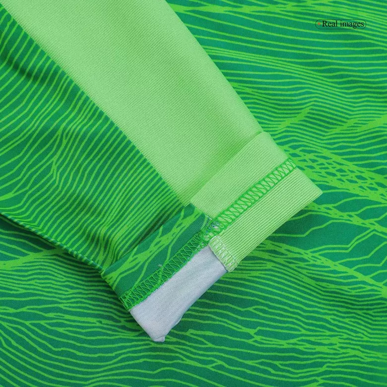 Real Madrid Goalkeeper Long Sleeve Soccer Jersey 2021/22 - vstockx