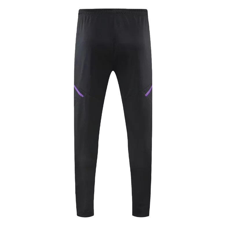 Real Madrid 1/4 Zip Tracksuit 2022/23 Black - vstockx