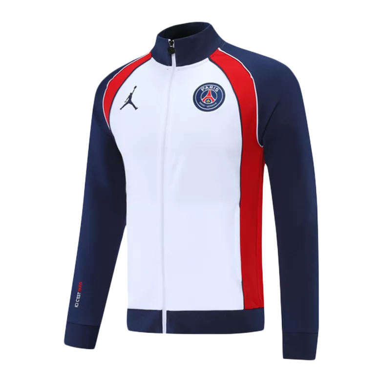 PSG Pre-Match Track Jacket 2021/22 - White&Dark blue - vstockx