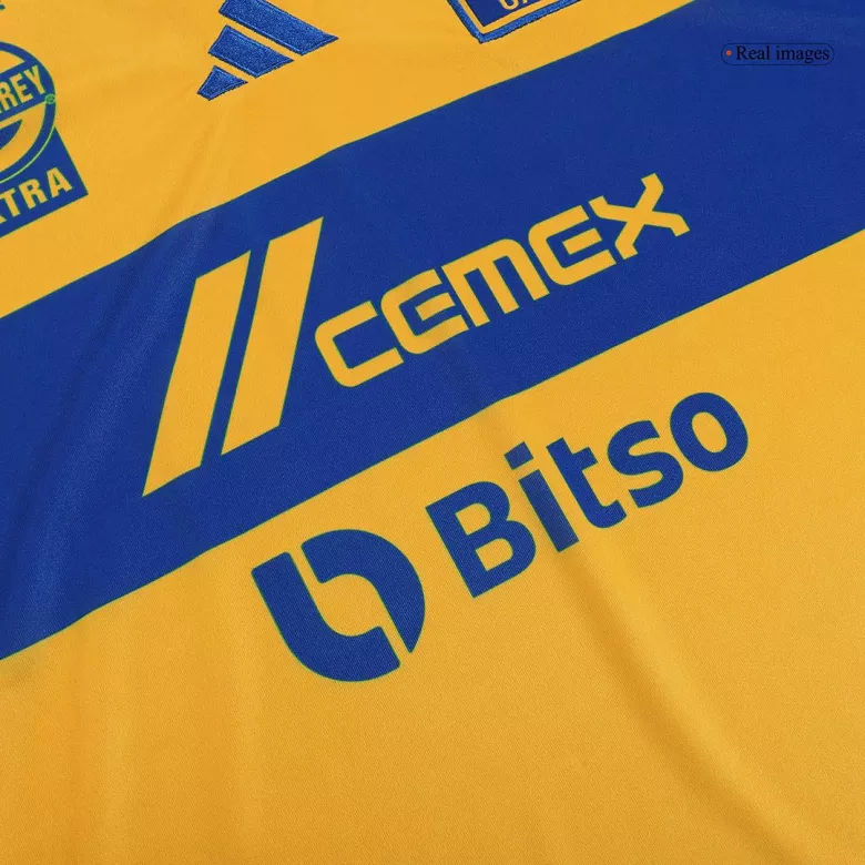 Tigres UANL Home Long Sleeve Soccer Jersey 2023/24 - vstockx