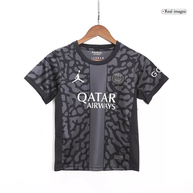 PSG Third Away Kids Soccer Jerseys Kit 2023/24 - vstockx