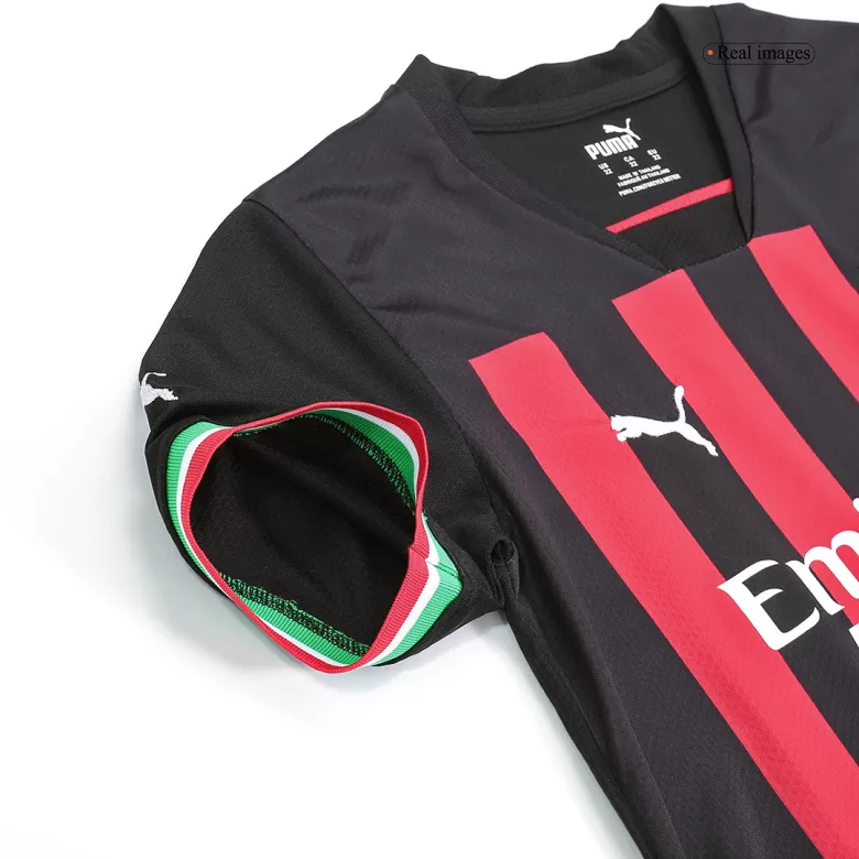 AC Milan Home Kids Soccer Jerseys Kit 2022/23 - vstockx