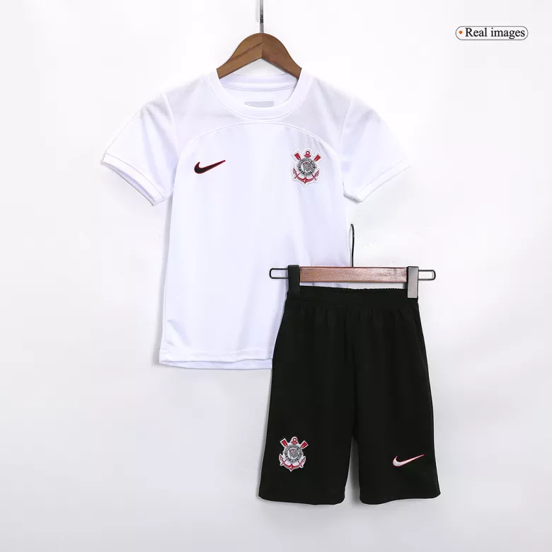 Corinthians Home Kids Jerseys Kit 2023/24 - vstockx