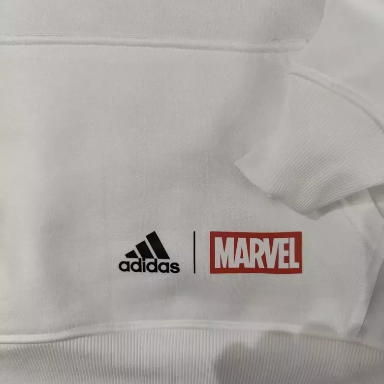 Real Madrid Sweater Hoodie 2022/23 White - vstockx