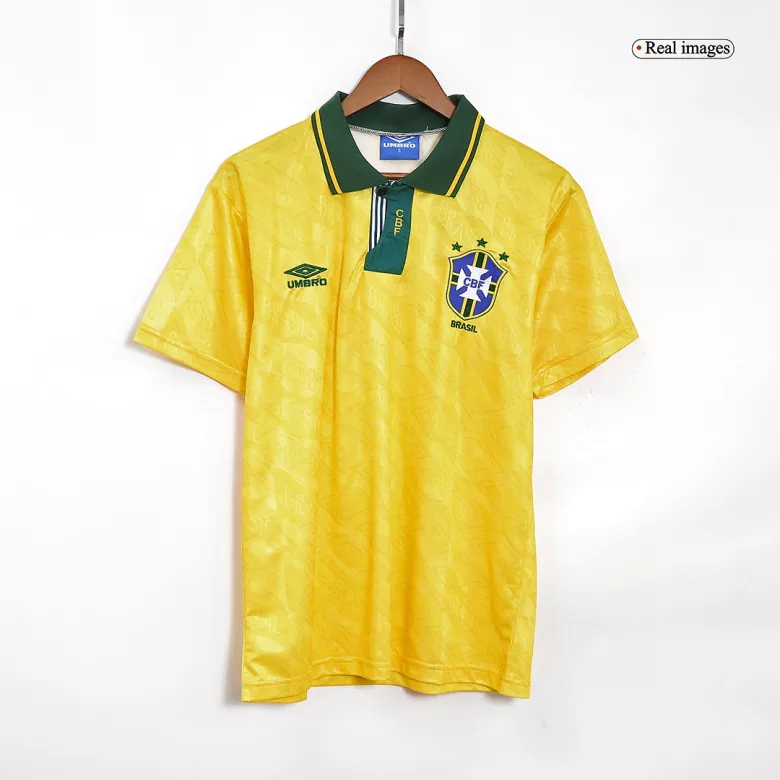 Vintage Soccer Jersey Brazil Home 1991/93 - vstockx
