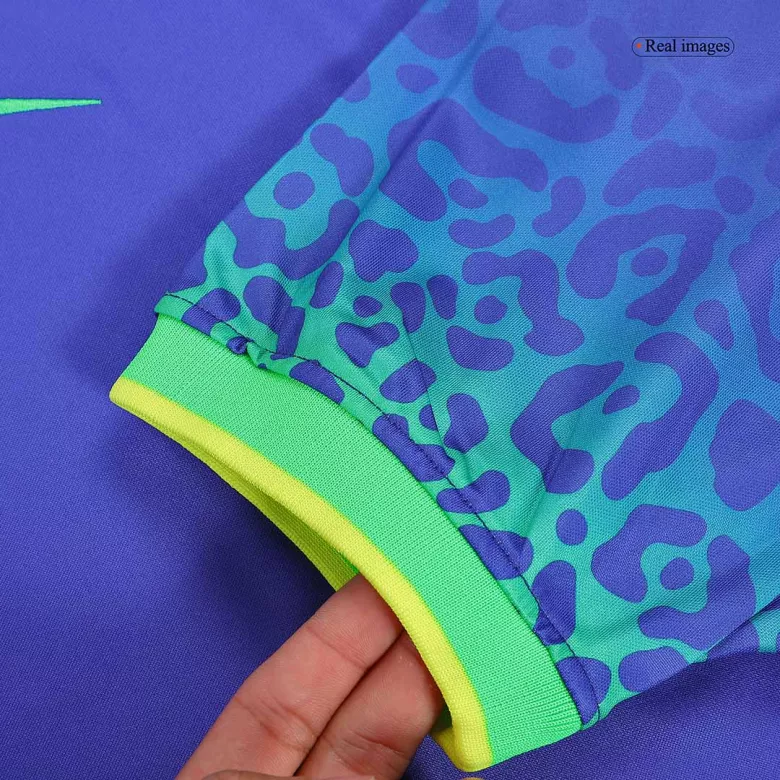 VINI JR #20 Brazil Away Jersey World Cup 2022 Women - vstockx