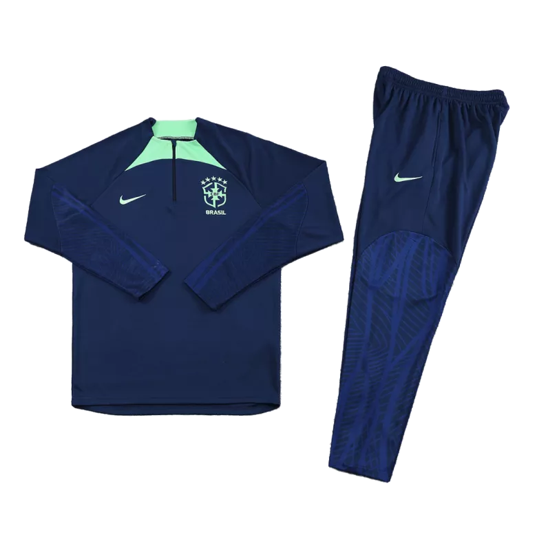 Brazil 1/4 Zip Tracksuit 2022 Navy - vstockx