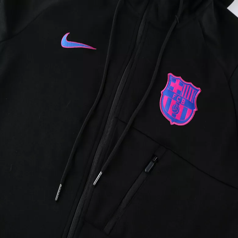 Barcelona Hoodie Tracksuit 2021/22 Black&Purple - vstockx
