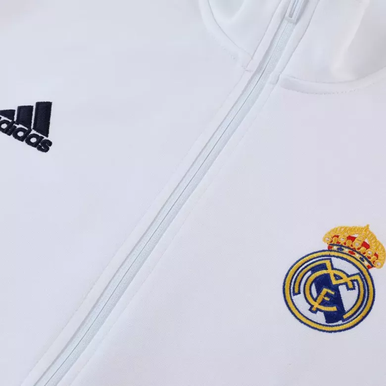 Real Madrid Jacket Tracksuit 2023/24 White - vstockx