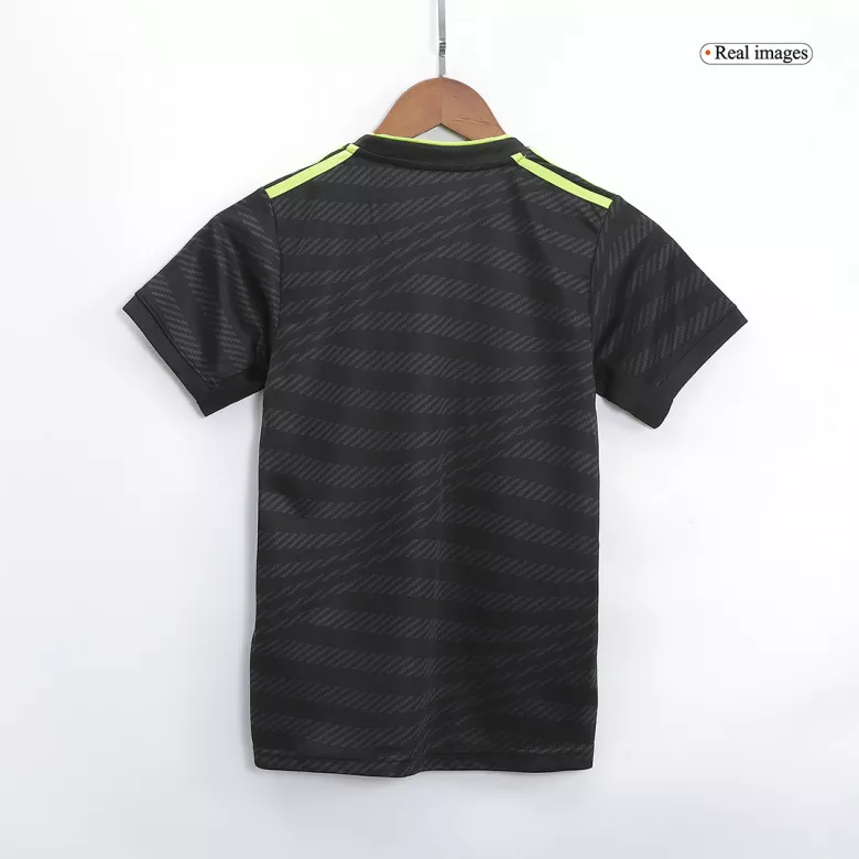 ALABA #4 Real Madrid Third Away Kids Jerseys Kit 2022/23 - vstockx