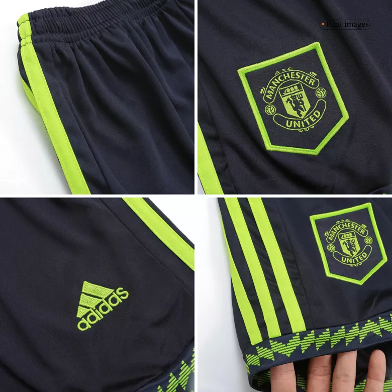 Manchester United Third Away Kids Jerseys Kit 2022/23 - vstockx
