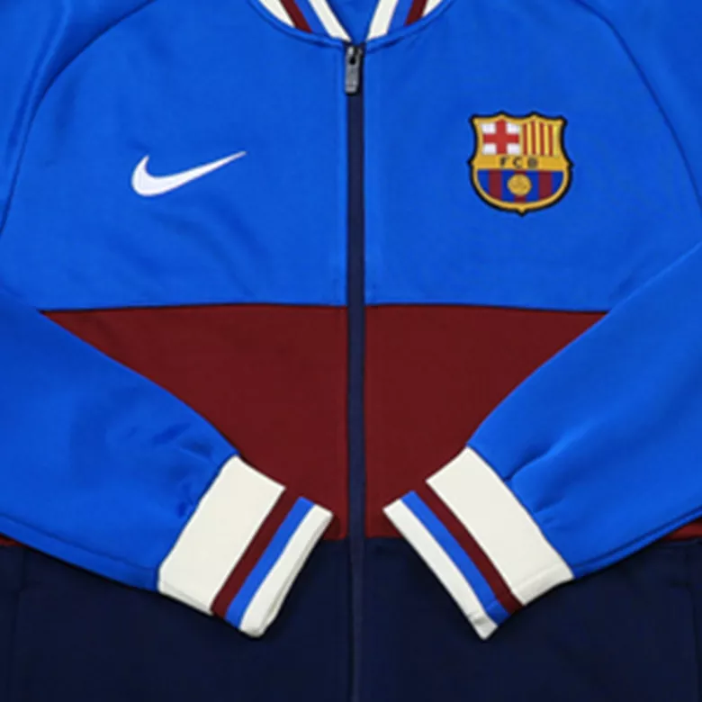 Barcelona Track Jacket 2021/22 - Blue&Red - vstockx