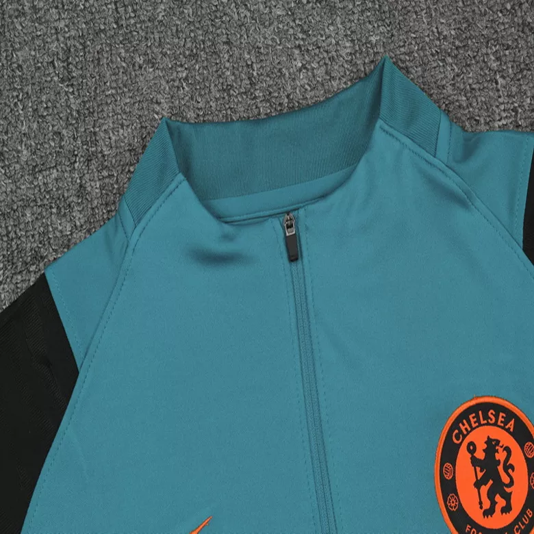 Chelsea 1/4 Zip Tracksuit 2021/22 Black - vstockx
