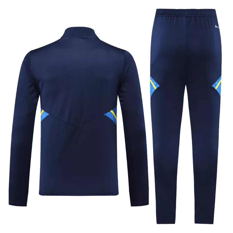 Boca Juniors 1/4 Zip Tracksuit 2022/23 Navy - vstockx