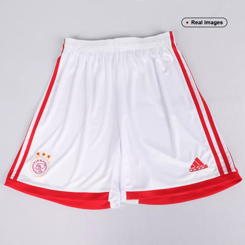 Ajax Home Soccer Shorts 2022/23 - vstockx