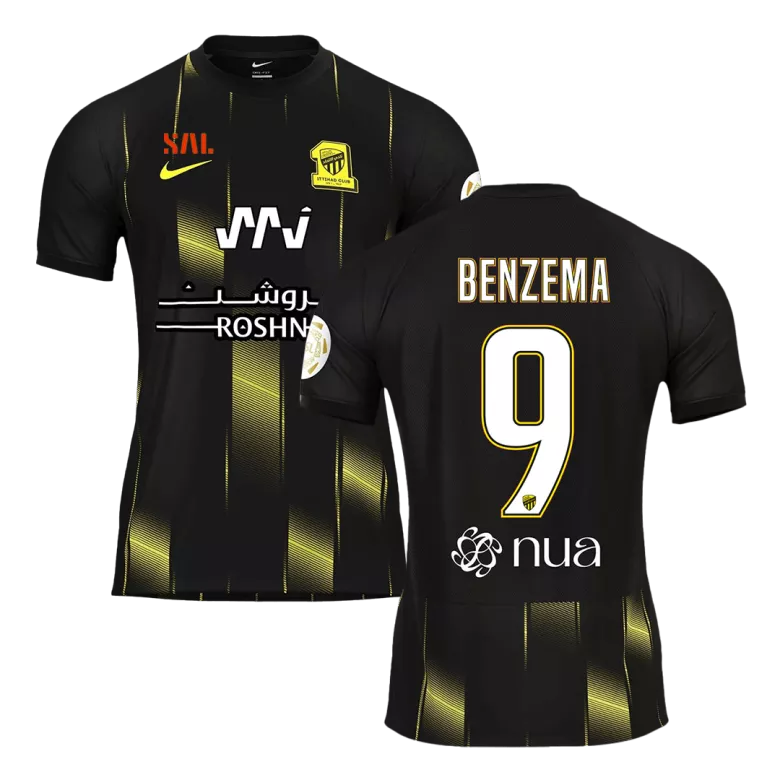BENZEMA #9 Al Ittihad Saudi Third Away Soccer Jersey 2023/24 - vstockx
