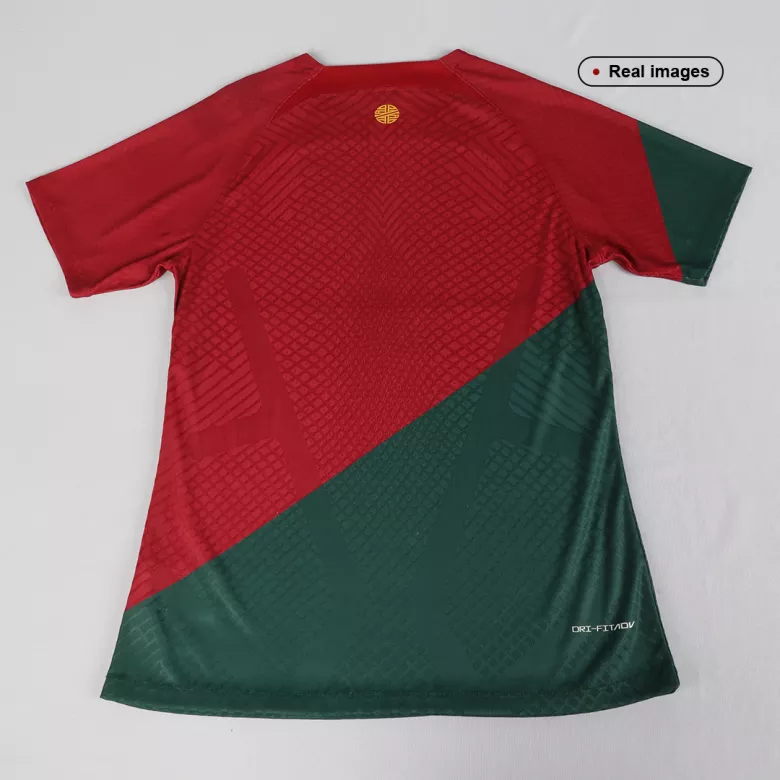 Portugal Home Authentic Soccer Jersey 2022 - vstockx