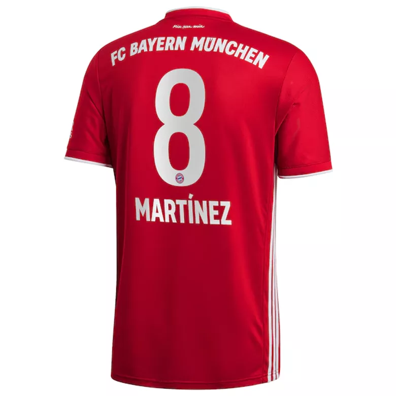 MART��NEZ #8 Bayern Munich Home Soccer Jersey 2020/21 - vstockx