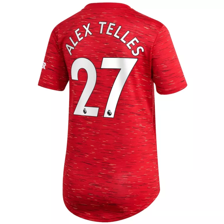 ALEX TELLES #27 Manchester United Home Soccer Jersey 2020/21 Women - vstockx