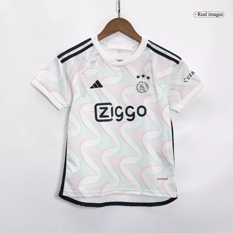 Ajax Away Kids Jerseys Kit 2023/24 - vstockx