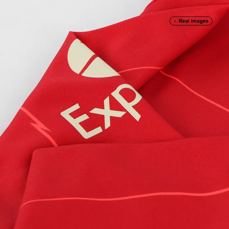 Liverpool Home Long Sleeve Soccer Jersey 2021/22 - vstockx