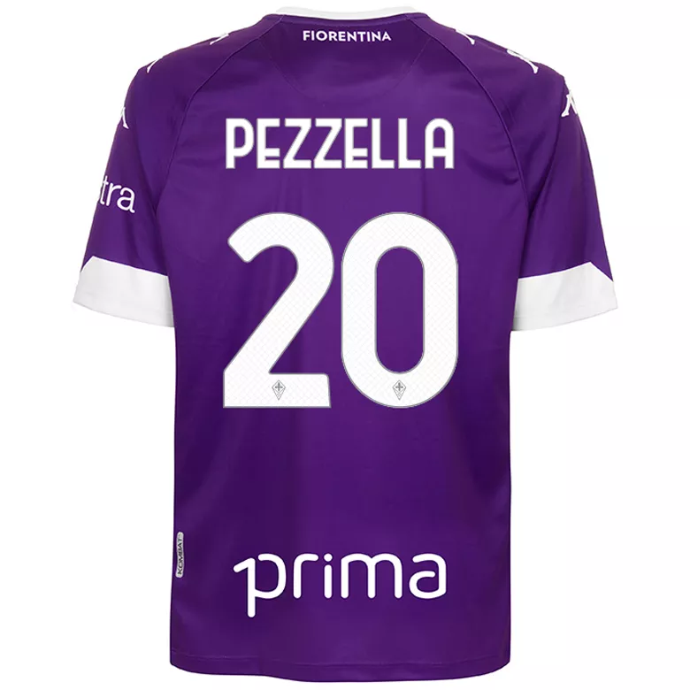 PEZZELLA #20 Fiorentina Home Soccer Jersey 2020/21 - vstockx