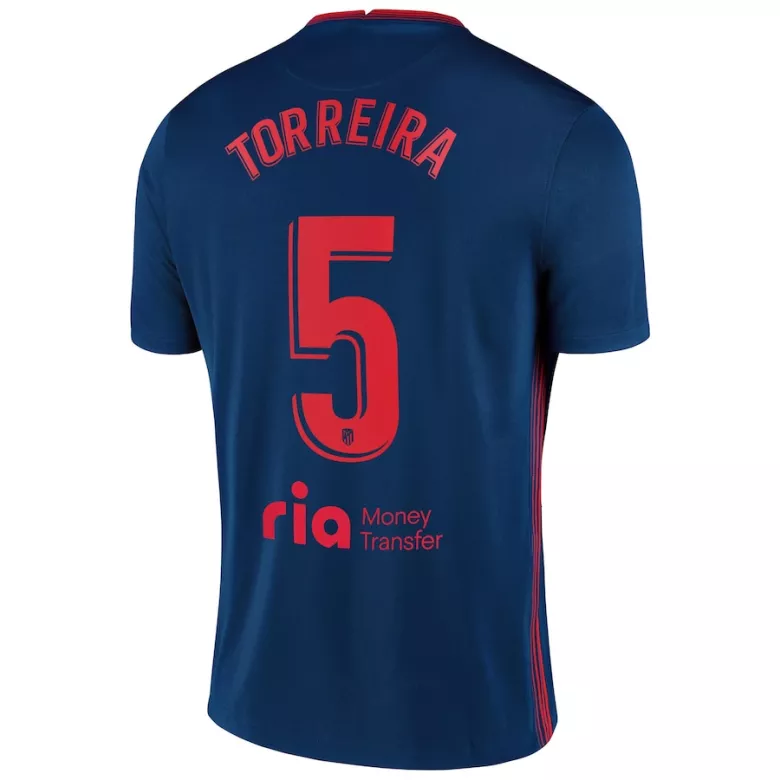 TORREIRA #5 Atletico Madrid Away Soccer Jersey 2020/21 - vstockx