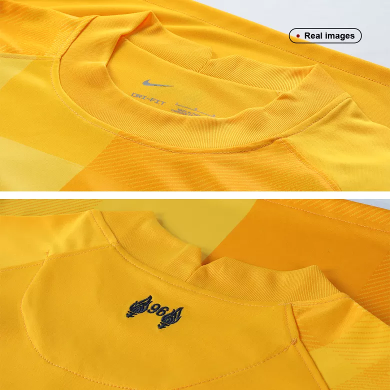 Liverpool Goalkeeper Long Sleeve Jerseys Kit 2021/22 - vstockx
