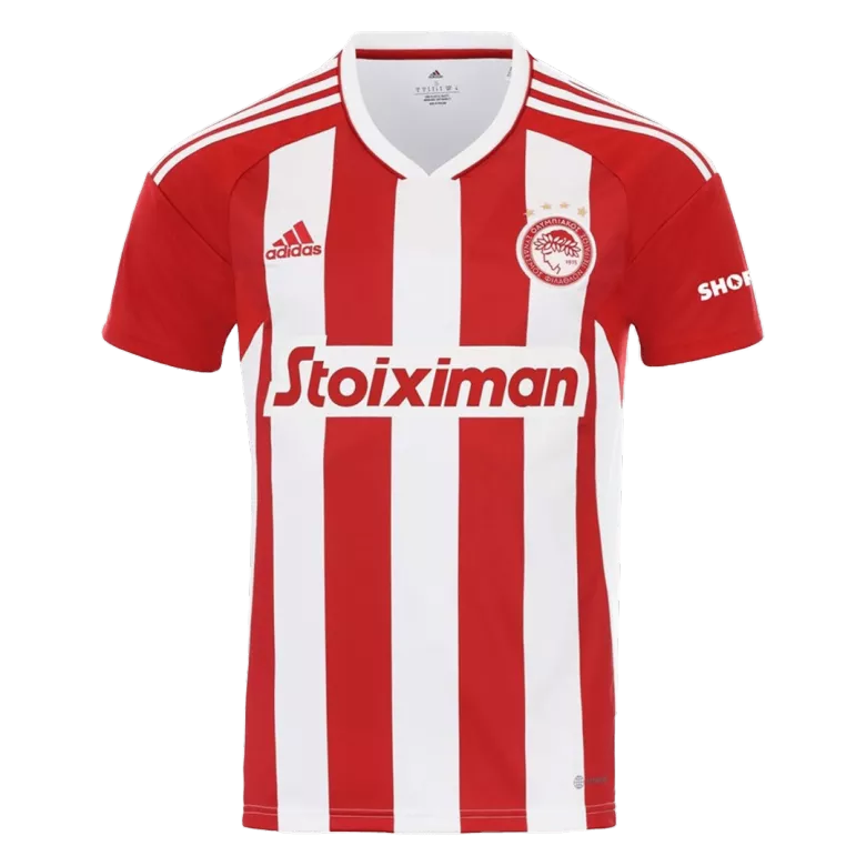 Olympiakos Home Jersey Shirt 2022/23 - vstockx