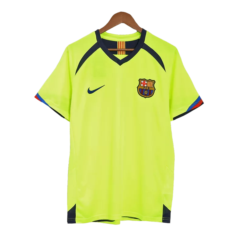 Vintage Soccer Jersey Barcelona Away 2005/06 - vstockx